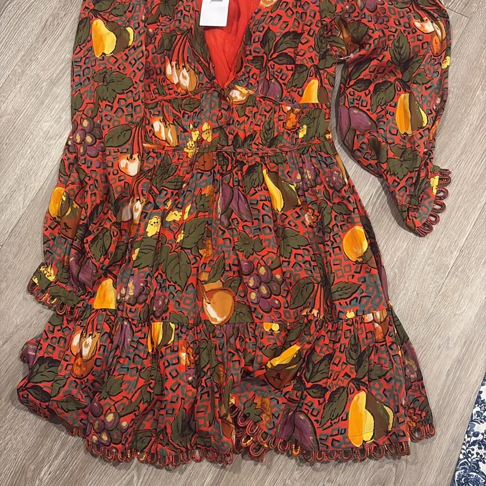 Rhode  Rhedyn V-Neck Minidress